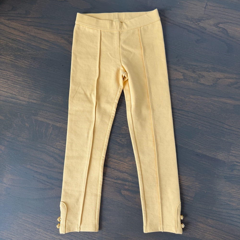 Janie and Jack Yellow Ponte Pant
